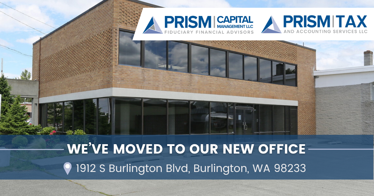 Prism Capital Management Office Move to Burlington, WA